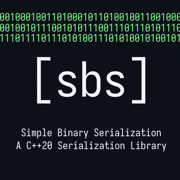Simple Binary Serialization